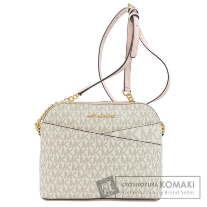 Michael Kors マイケルコース 35F1GTVC6B MKシグネチャー ショルダーバッグ PVC レディース 中古