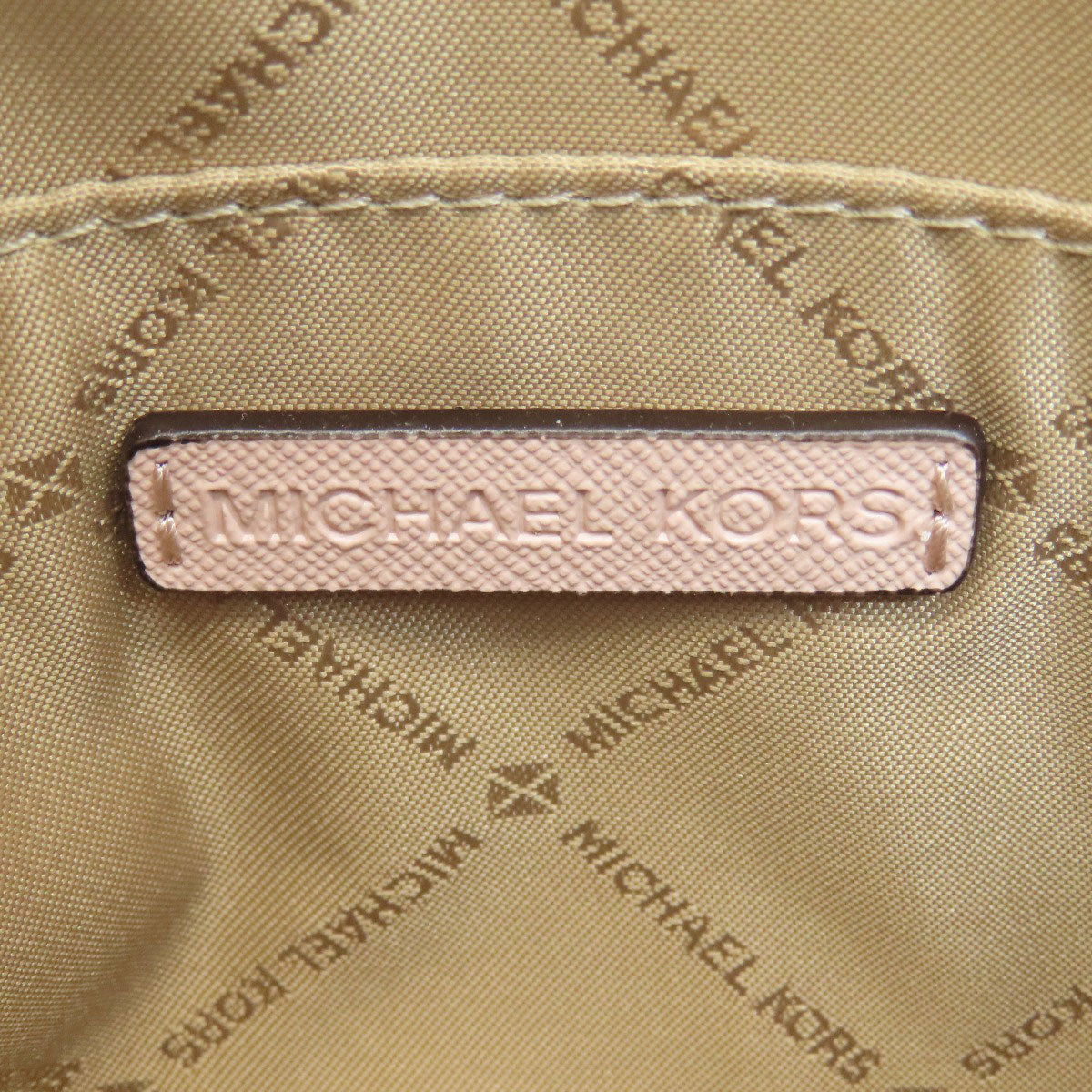Michael Kors マイケルコース 35F1GTVC6B MKシグネチャー ショルダーバッグ PVC レディース 中古