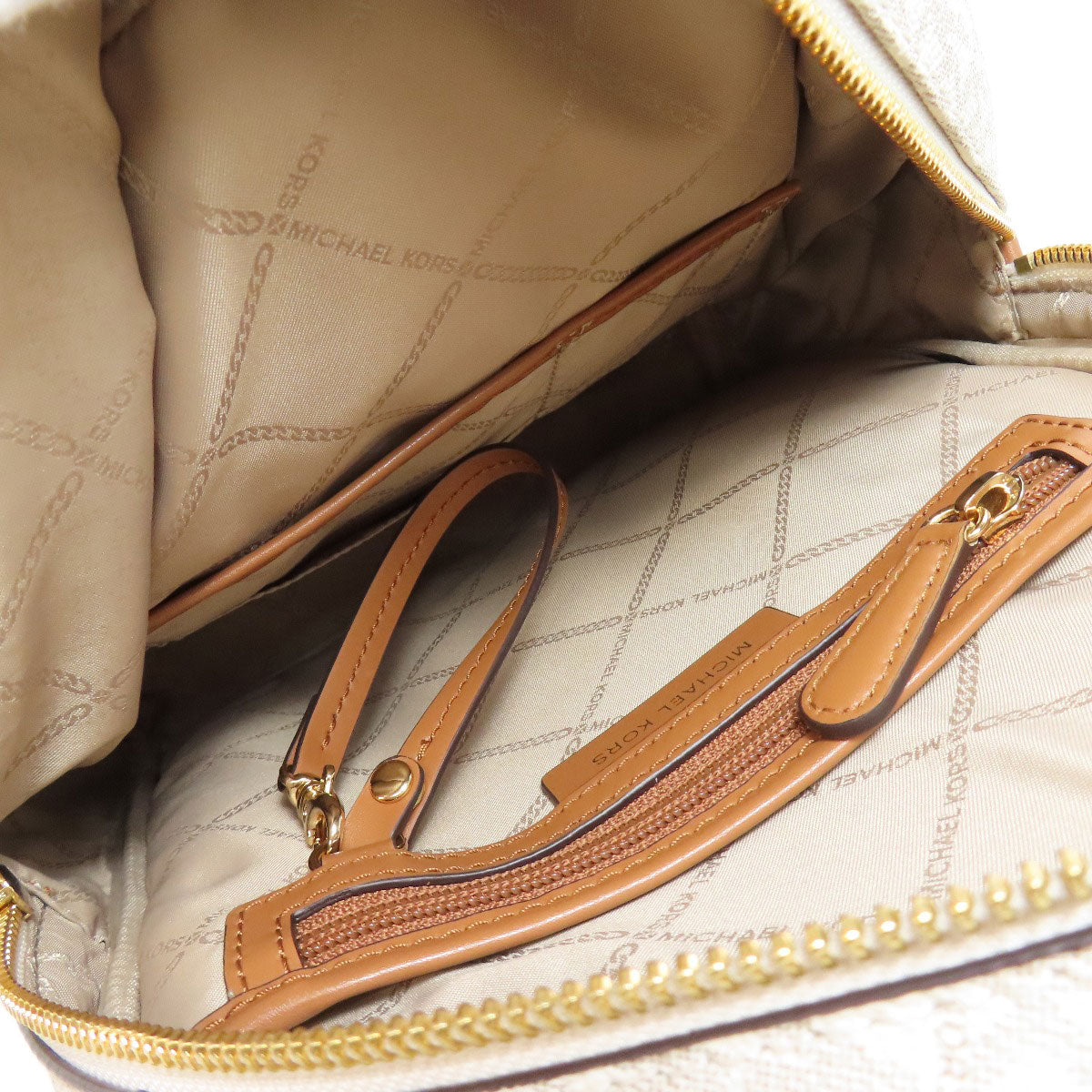Michael Kors マイケルコース リア MKシグネチャー リュック・デイパック PVC レディース 中古