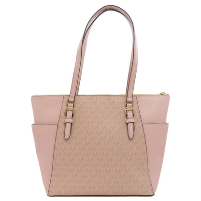 Michael Kors マイケルコース MKシグネチャー トートバッグ PVC レディース 中古