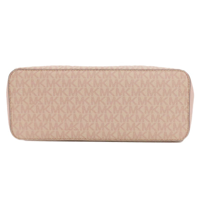 Michael Kors マイケルコース MKシグネチャー トートバッグ PVC レディース 中古