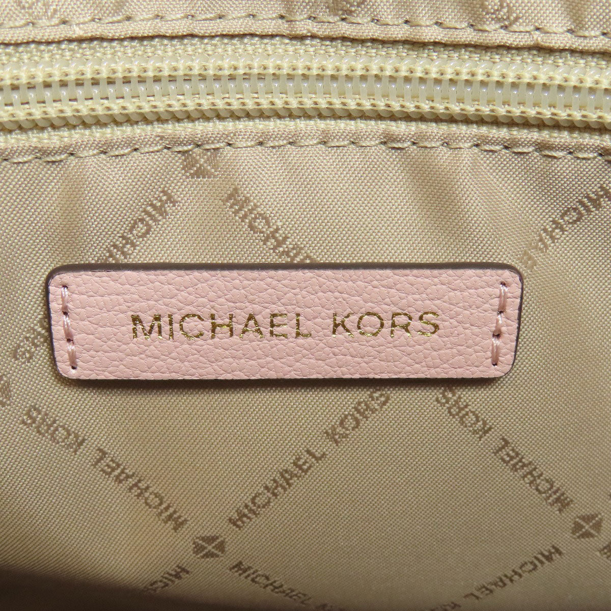 Michael Kors マイケルコース MKシグネチャー トートバッグ PVC レディース 中古