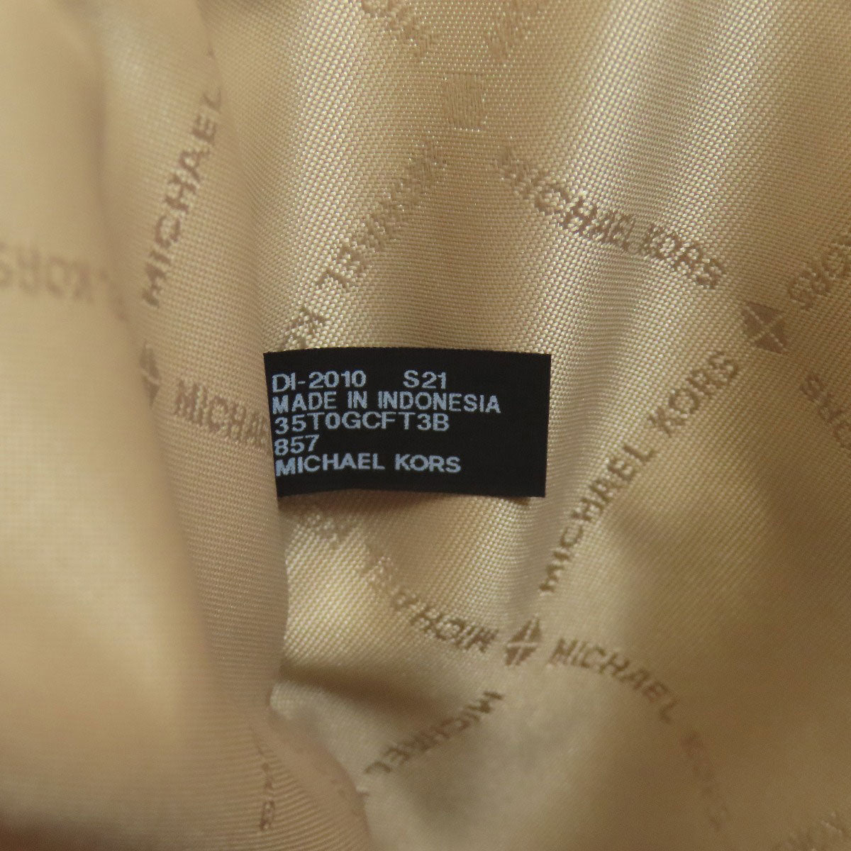 Michael Kors マイケルコース MKシグネチャー トートバッグ PVC レディース 中古