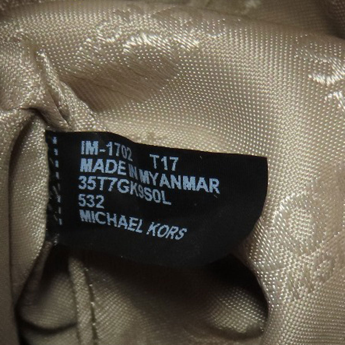 MICHAEL MICHAEL KORS マイケルマイケルコース スタッズ 2WAY ハンドバッグ レザー レディース 中古