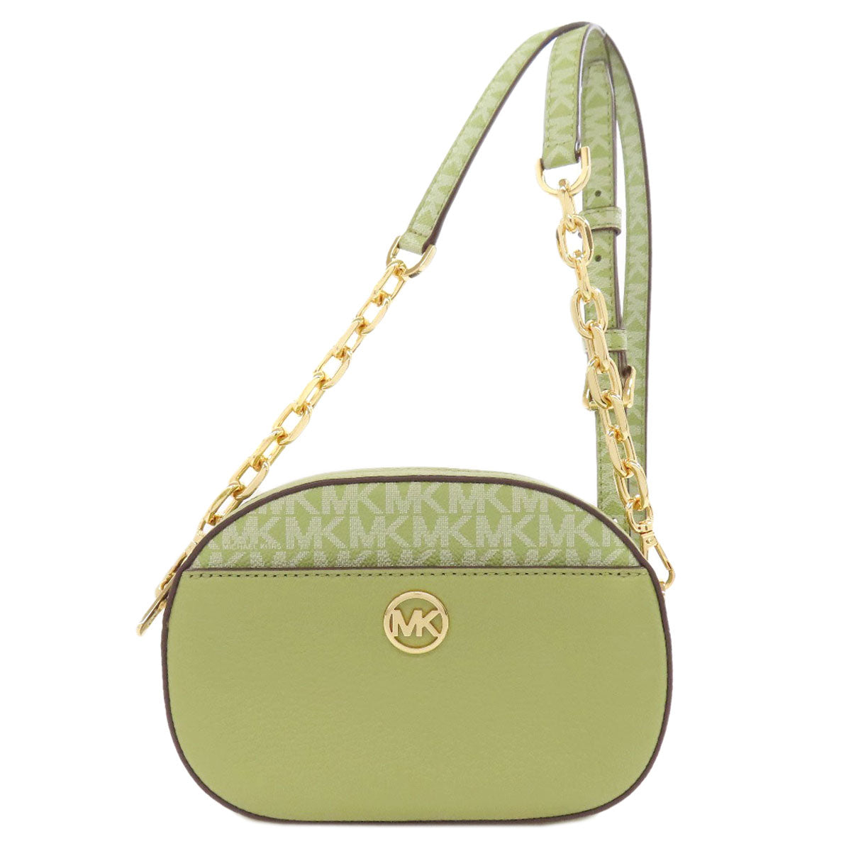 Michael Kors マイケルコース ロゴ ショルダーバッグ レザー レディース 中古