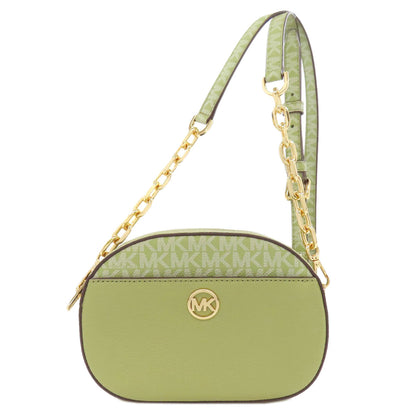Michael Kors マイケルコース ロゴ ショルダーバッグ レザー レディース 中古