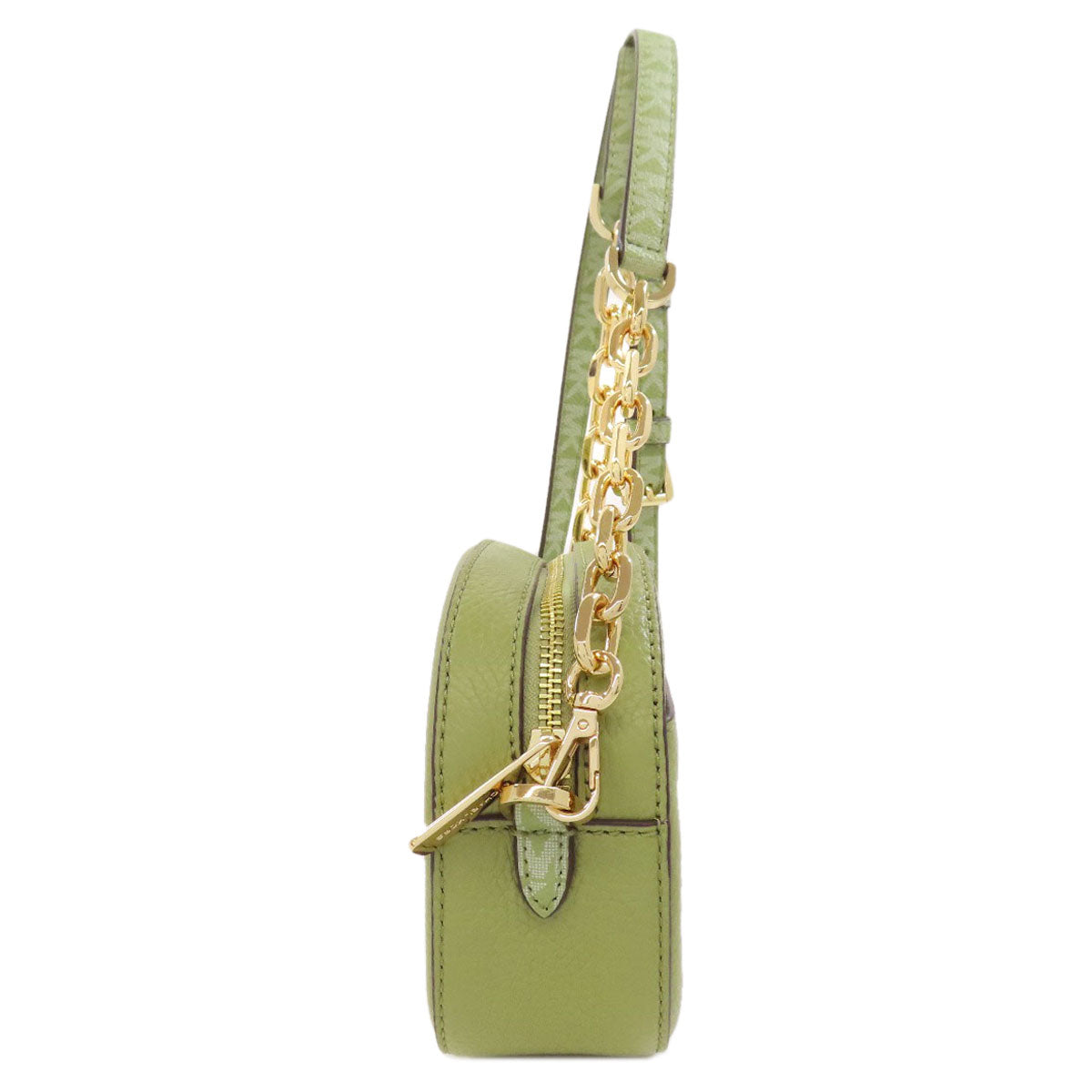 Michael Kors マイケルコース ロゴ ショルダーバッグ レザー レディース 中古