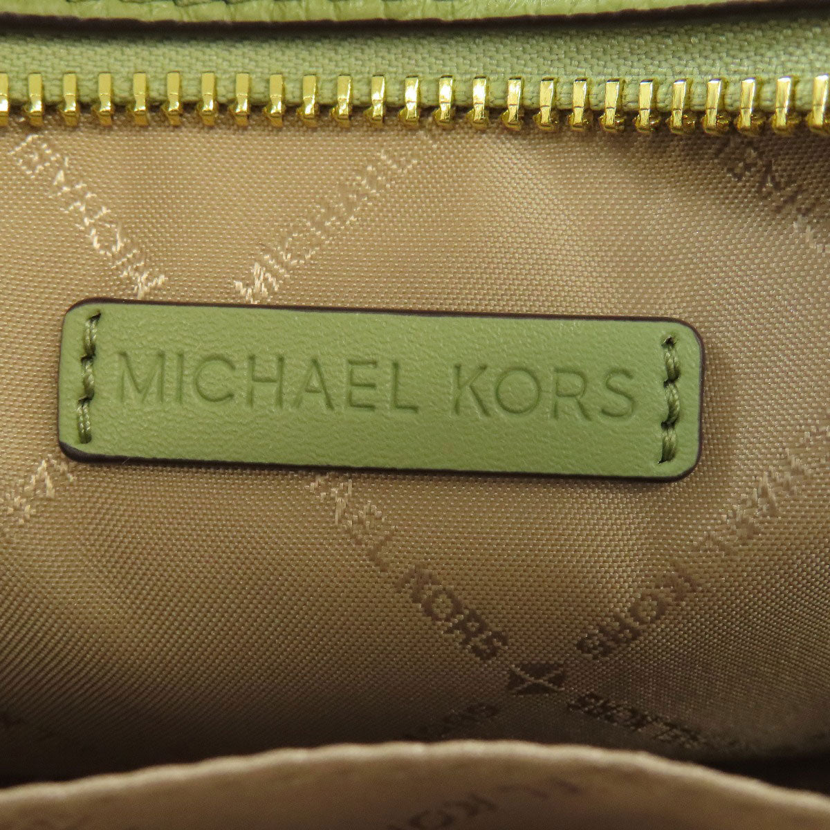 Michael Kors マイケルコース ロゴ ショルダーバッグ レザー レディース 中古