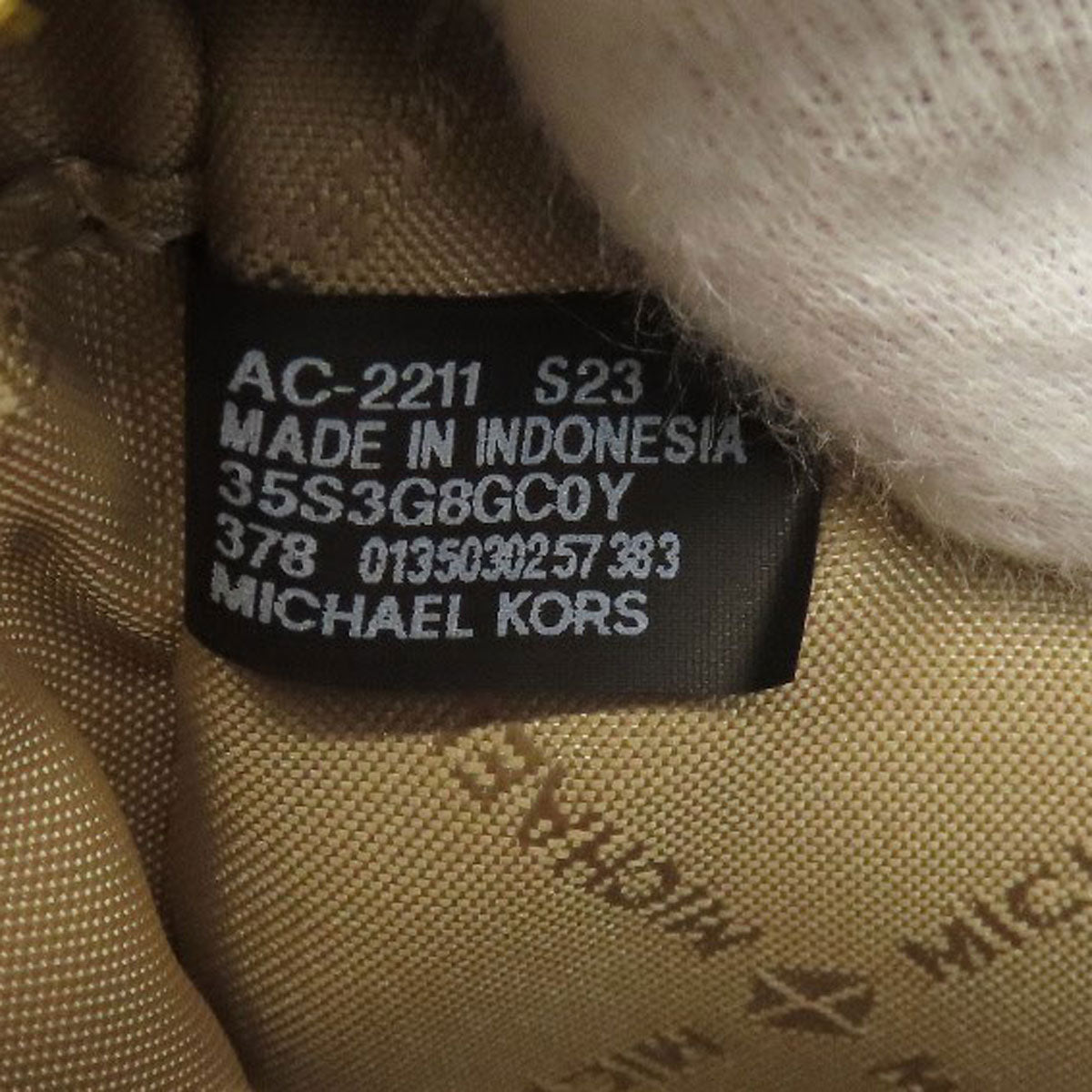 Michael Kors マイケルコース ロゴ ショルダーバッグ レザー レディース 中古