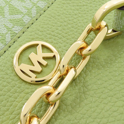 Michael Kors マイケルコース ロゴ ショルダーバッグ レザー レディース 中古