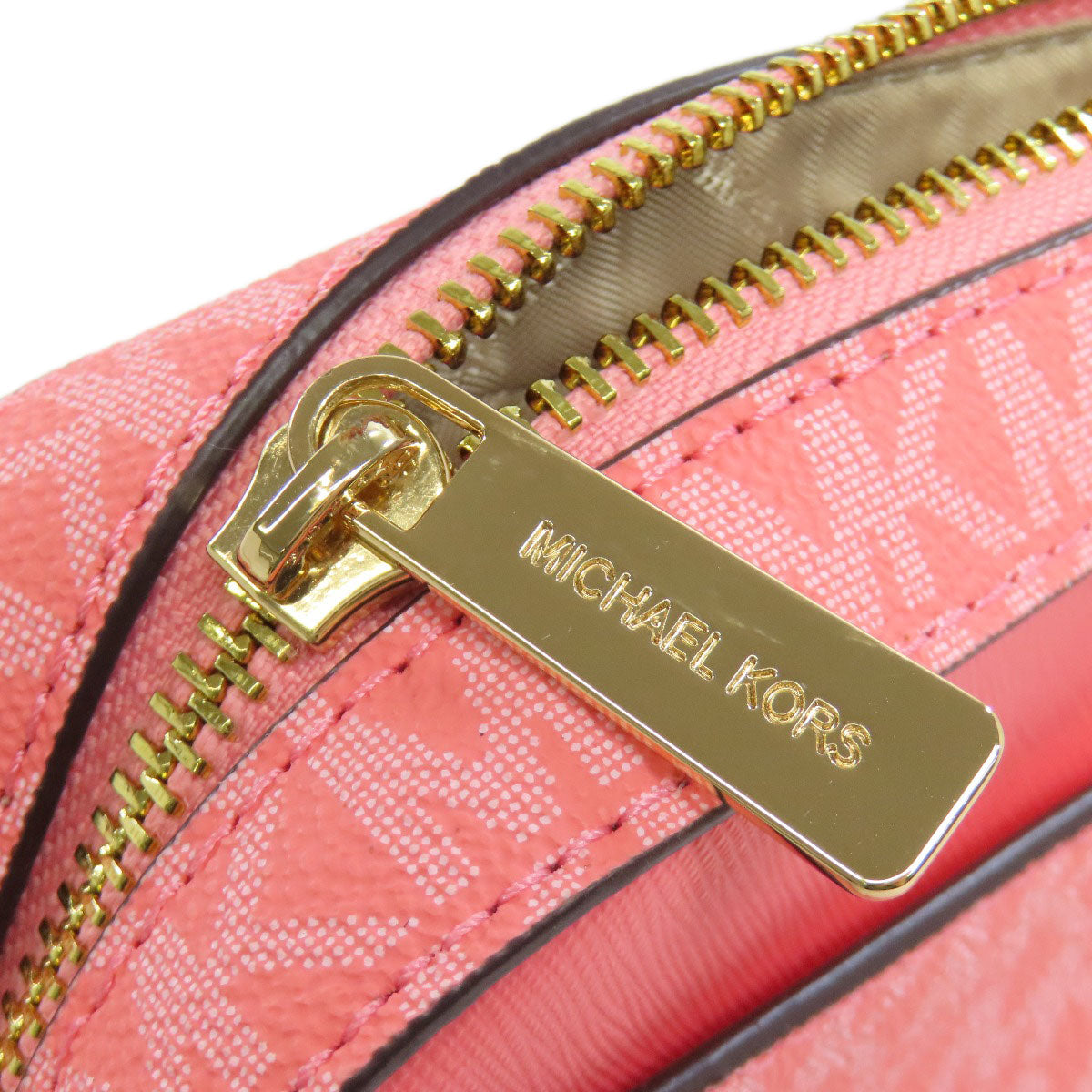 Michael Kors マイケルコース MKシグネチャー ショルダーバッグ PVC レディース 中古
