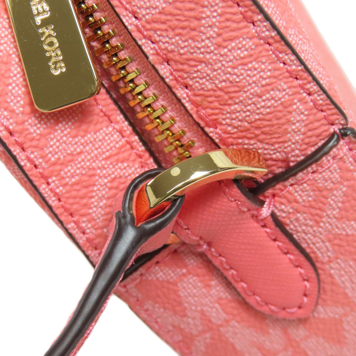 Michael Kors マイケルコース MKシグネチャー ショルダーバッグ PVC レディース 中古