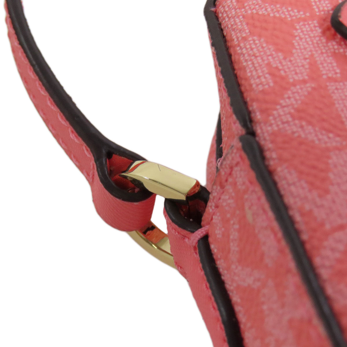 Michael Kors マイケルコース MKシグネチャー ショルダーバッグ PVC レディース 中古