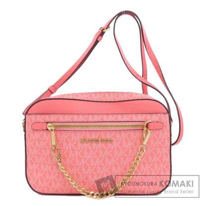 Michael Kors マイケルコース MKシグネチャー ショルダーバッグ PVC レディース 中古
