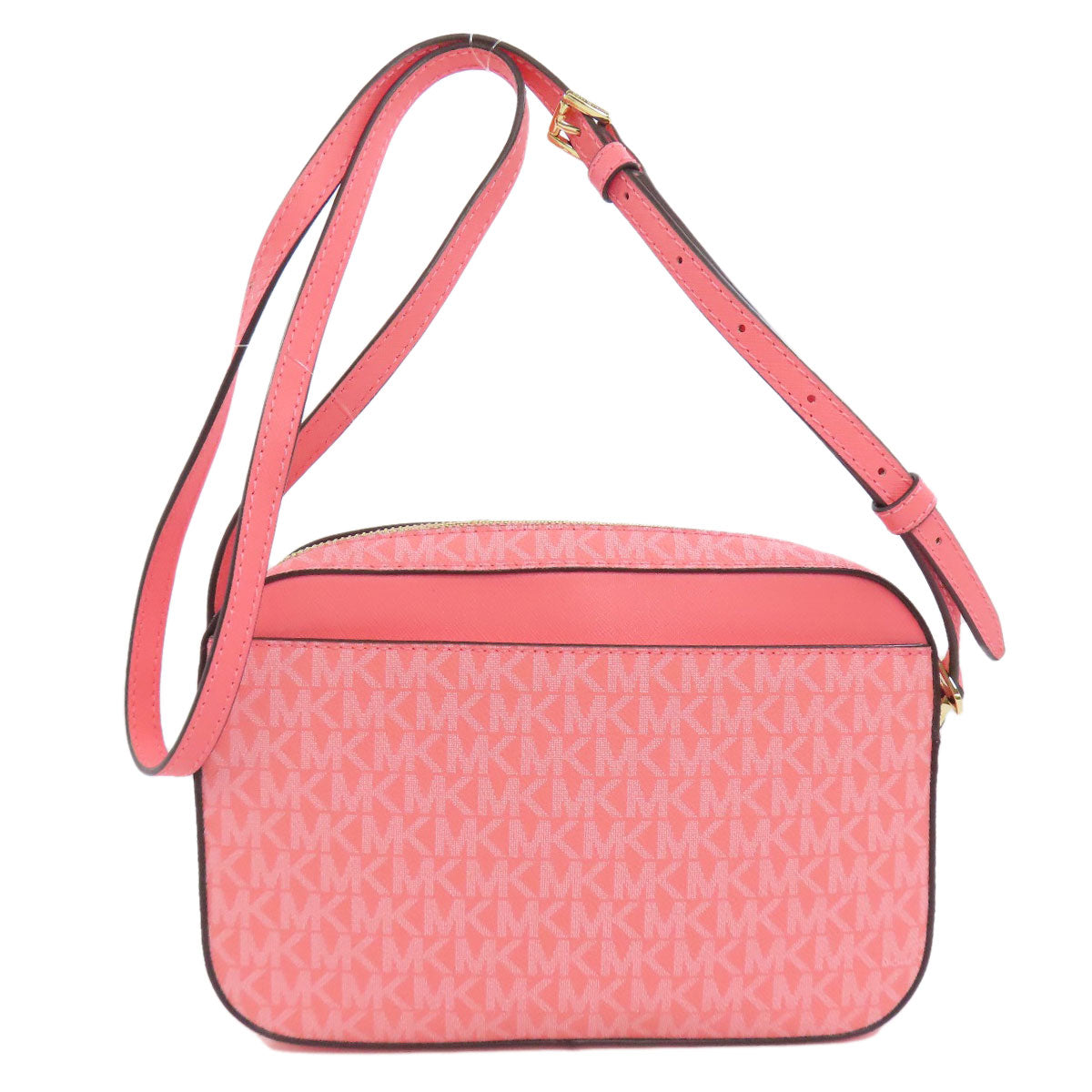 Michael Kors マイケルコース MKシグネチャー ショルダーバッグ PVC レディース 中古