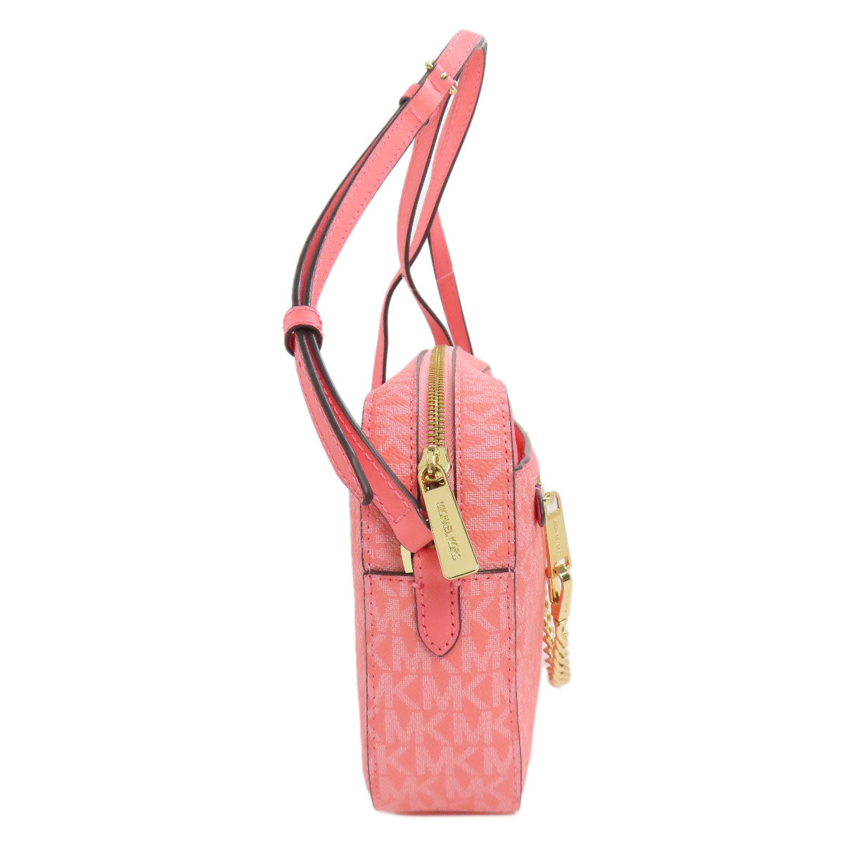 Michael Kors マイケルコース MKシグネチャー ショルダーバッグ PVC レディース 中古