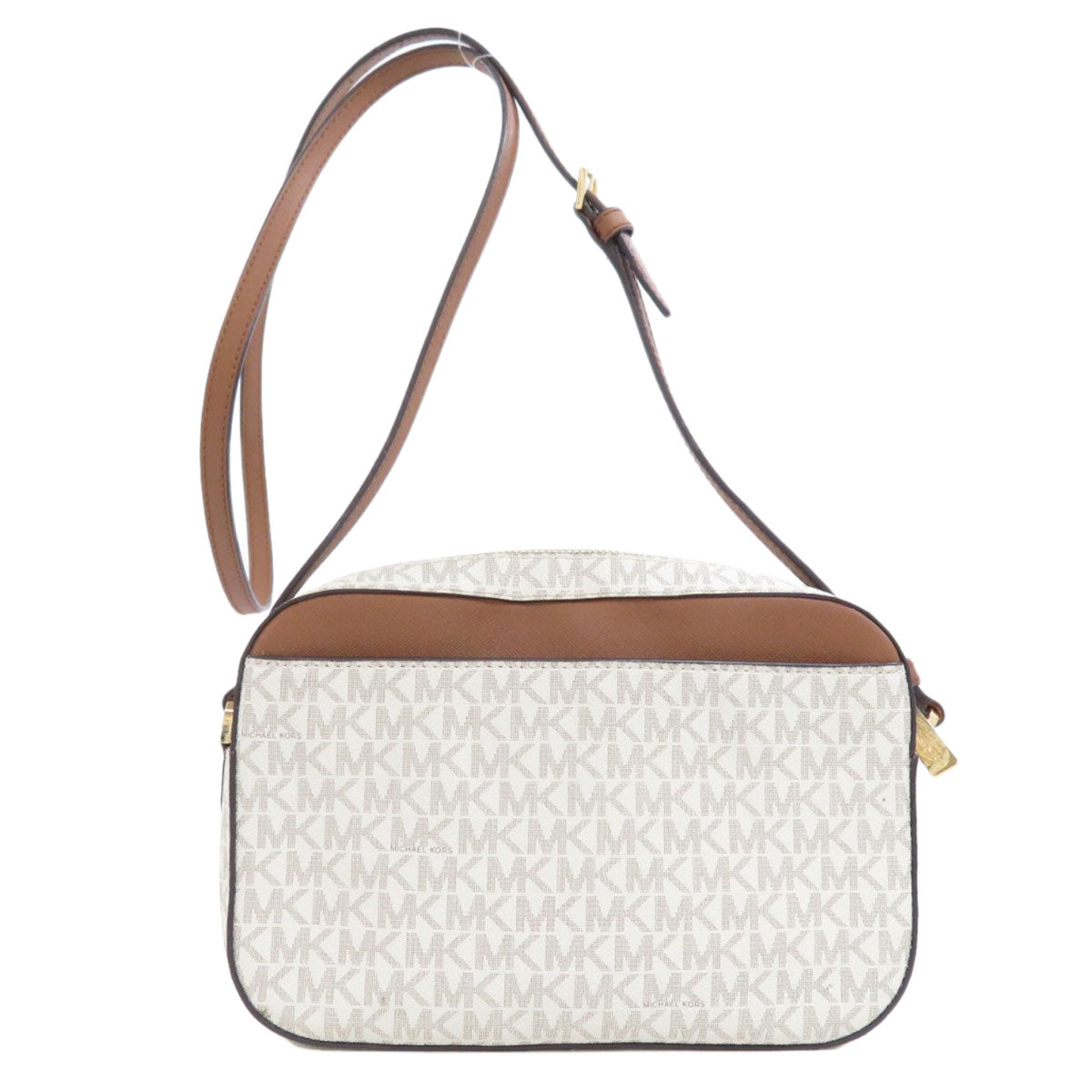 Michael Kors マイケルコース MKシグネチャー ショルダーバッグ PVC レディース 中古