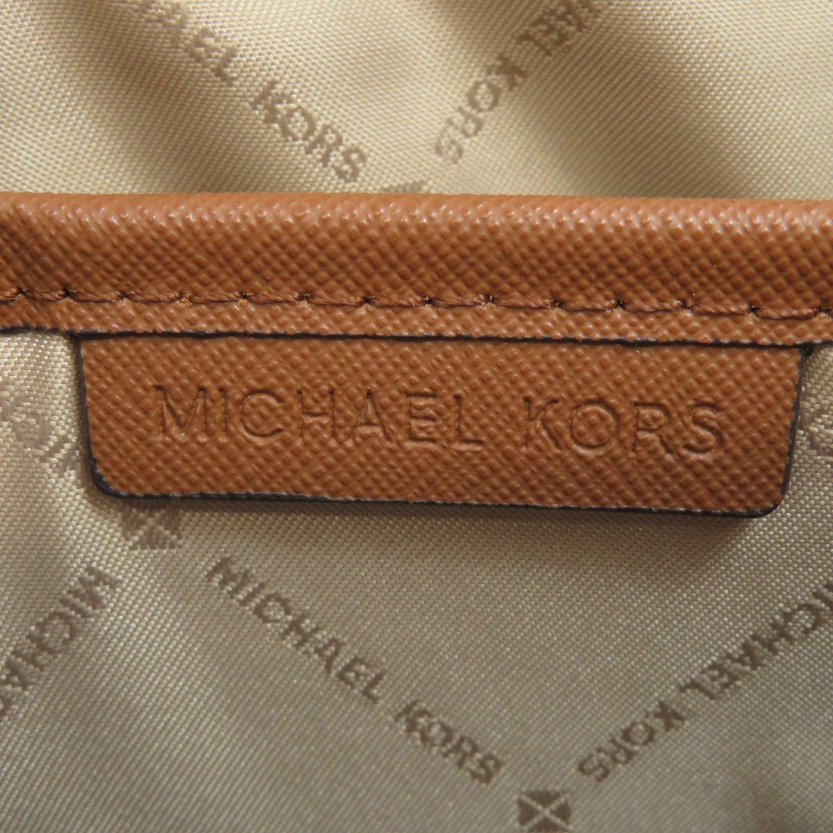 Michael Kors マイケルコース MKシグネチャー ショルダーバッグ PVC レディース 中古