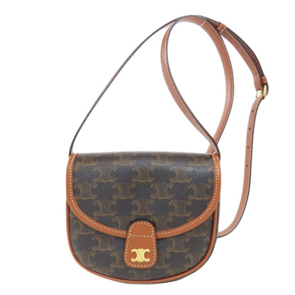 CELINE セリーヌ トリオンフ ショルダーバッグ PVC レディース 中古
