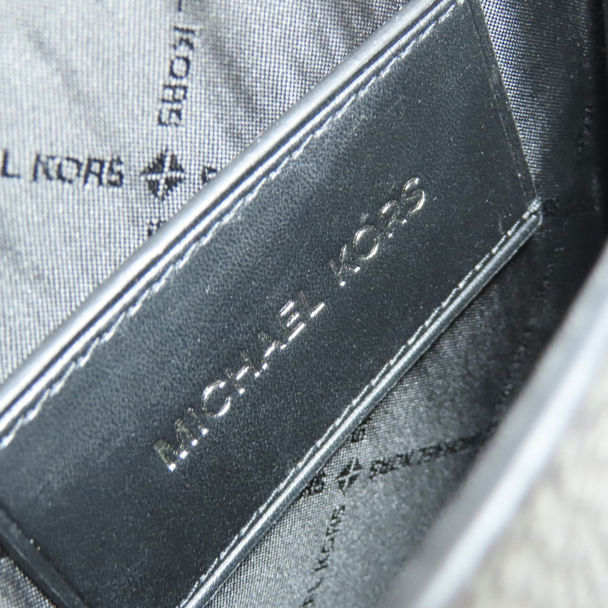 Michael Kors マイケルコース ロゴ ショルダーバッグ レザー レディース 中古