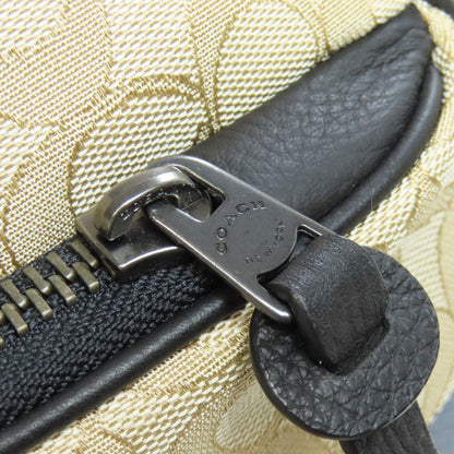 COACH コーチ C9364 シグネチャー ボディバッグ キャンバス レディース 中古