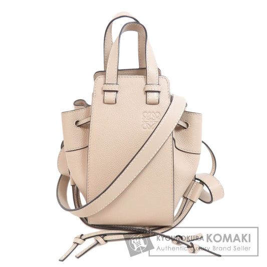 LOEWE ロエベ ミニハンモック 2WAY ハンドバッグ カーフ レディース 中古