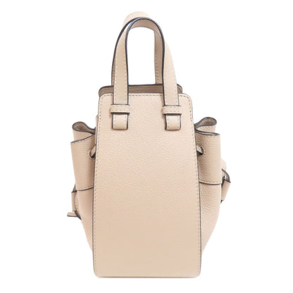 LOEWE ロエベ ミニハンモック 2WAY ハンドバッグ カーフ レディース 中古