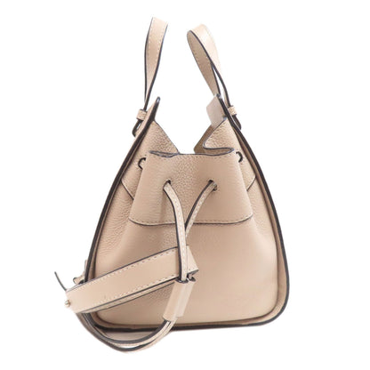 LOEWE ロエベ ミニハンモック 2WAY ハンドバッグ カーフ レディース 中古