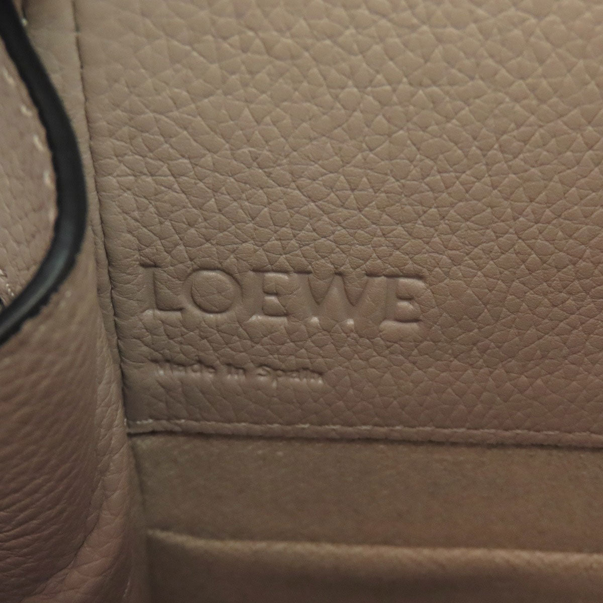 LOEWE ロエベ ミニハンモック 2WAY ハンドバッグ カーフ レディース 中古