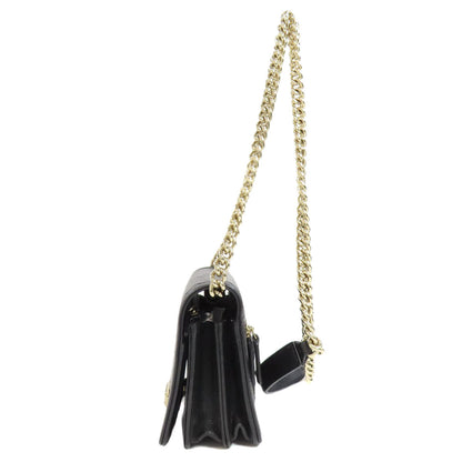 CHANEL シャネル チェーンウォレット ボーイシャネル ゴールド金具 長財布（小銭入れあり） グレインド カーフスキン レディース 中古