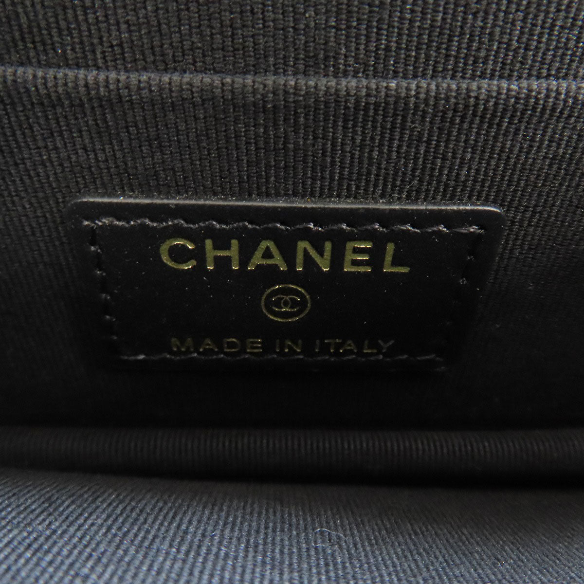 CHANEL シャネル チェーンウォレット ボーイシャネル ゴールド金具 長財布（小銭入れあり） グレインド カーフスキン レディース 中古