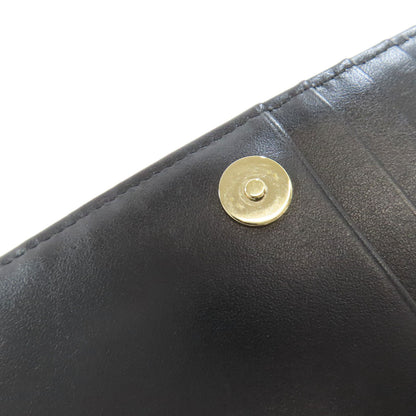 CHANEL シャネル チェーンウォレット ボーイシャネル ゴールド金具 長財布（小銭入れあり） グレインド カーフスキン レディース 中古