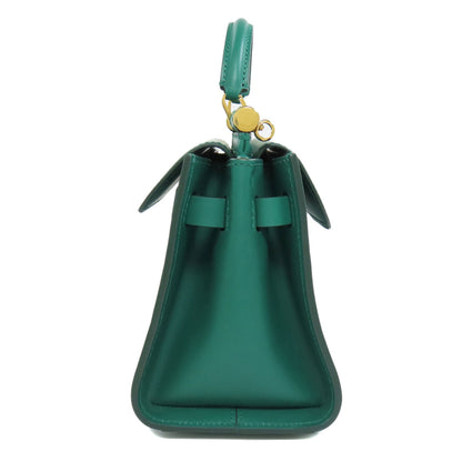 Dolce&Gabbana ドルチェアンドガッバーナ シシリー 62 2WAY ハンドバッグ レザー レディース 中古
