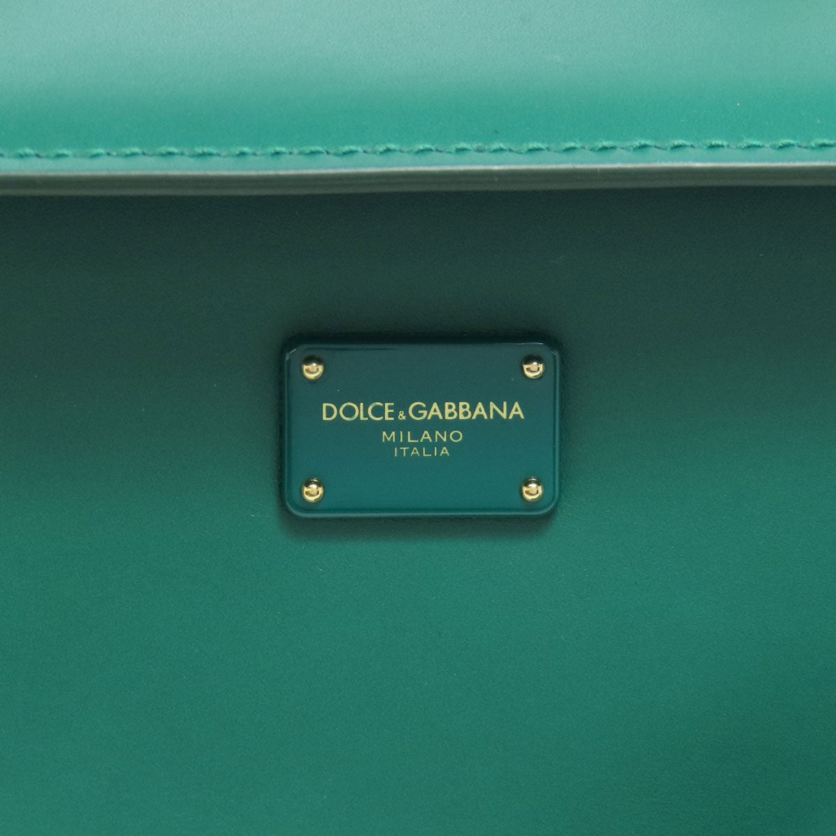 Dolce&Gabbana ドルチェアンドガッバーナ シシリー 62 2WAY ハンドバッグ レザー レディース 中古