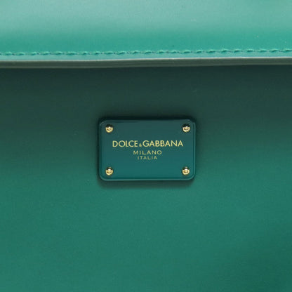 Dolce&Gabbana ドルチェアンドガッバーナ シシリー 62 2WAY ハンドバッグ レザー レディース 中古