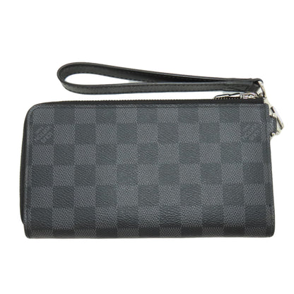 LOUIS VUITTON ルイヴィトン N60379 ジッピー・ドラゴンヌ 長財布（小銭入れあり） ダミエキャンバス メンズ 中古