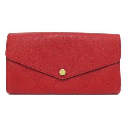 LOUIS VUITTON ルイヴィトン M61181 ポルトフォイユ・サラ 長財布（小銭入れあり） アンプラント レディース 中古