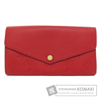 LOUIS VUITTON ルイヴィトン M61181 ポルトフォイユ・サラ 長財布（小銭入れあり） アンプラント レディース 中古