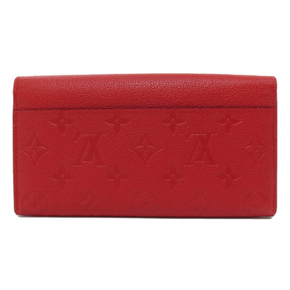 LOUIS VUITTON ルイヴィトン M61181 ポルトフォイユ・サラ 長財布（小銭入れあり） アンプラント レディース 中古