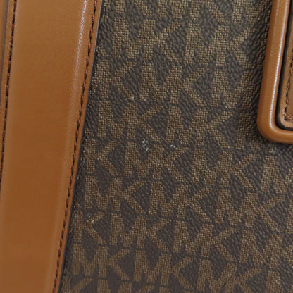 Michael Kors マイケルコース MKシグネチャー 2WAY トートバッグ PVC レディース 中古