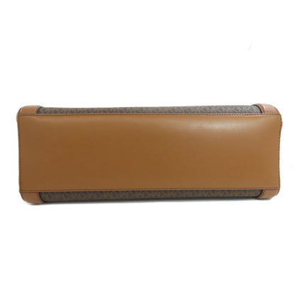 Michael Kors マイケルコース MKシグネチャー 2WAY トートバッグ PVC レディース 中古