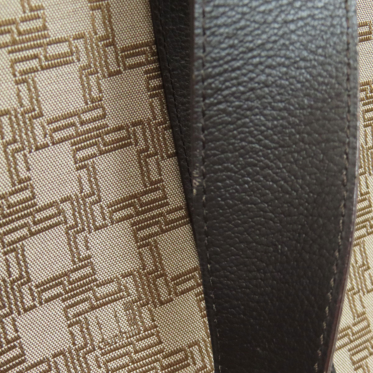 Dunhill ダンヒル ディーエイト 総柄 2WAY ビジネスバッグ キャンバス メンズ 中古