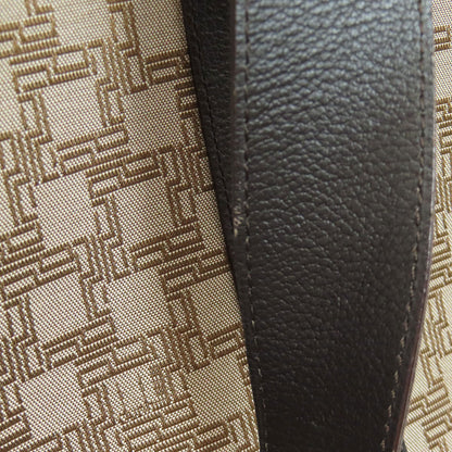 Dunhill ダンヒル ディーエイト 総柄 2WAY ビジネスバッグ キャンバス メンズ 中古