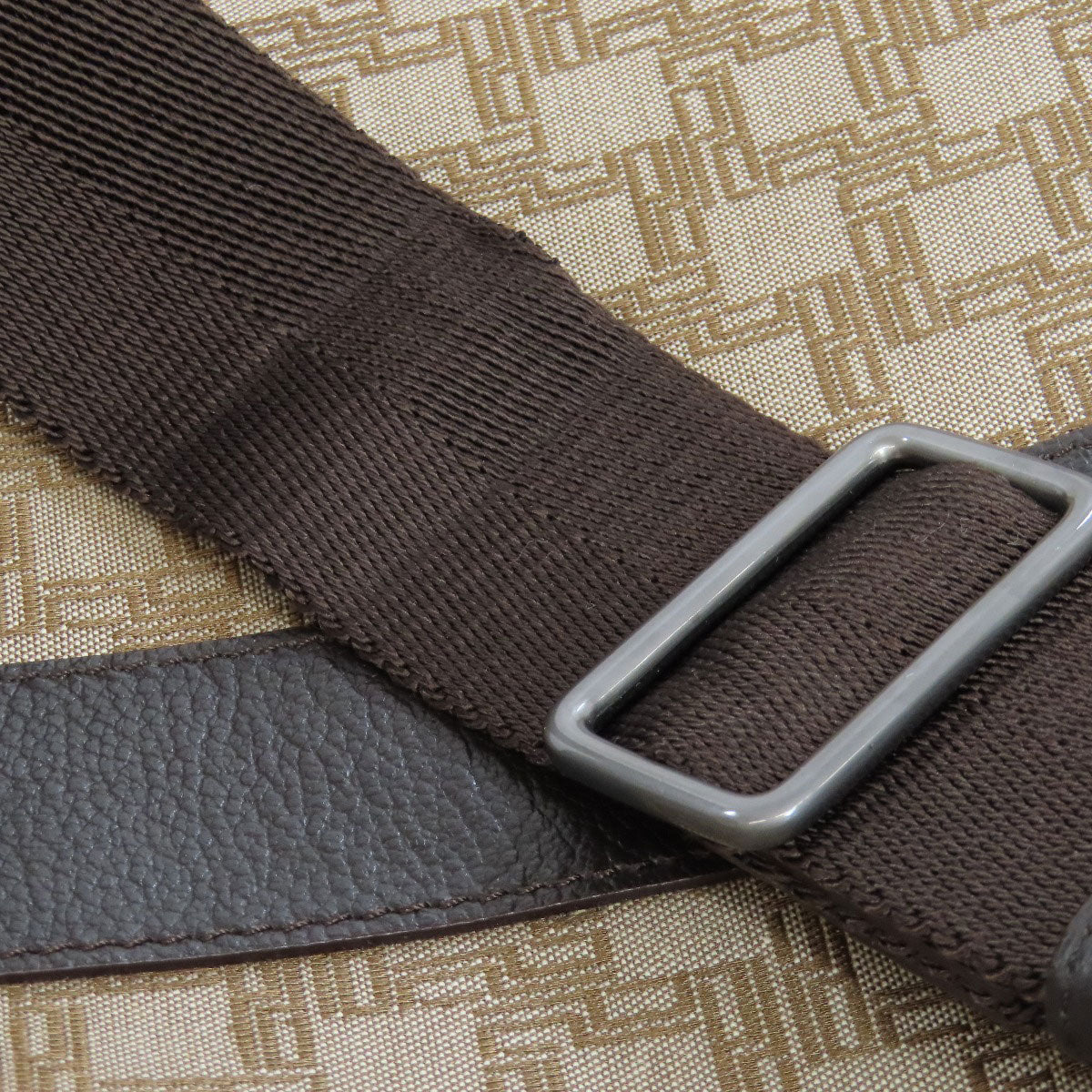 Dunhill ダンヒル ディーエイト 総柄 2WAY ビジネスバッグ キャンバス メンズ 中古