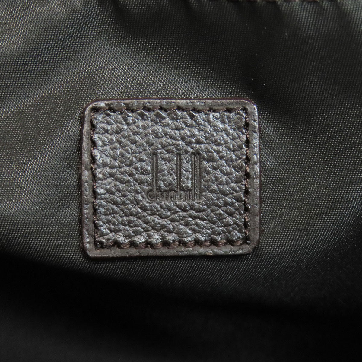 Dunhill ダンヒル ディーエイト 総柄 2WAY ビジネスバッグ キャンバス メンズ 中古