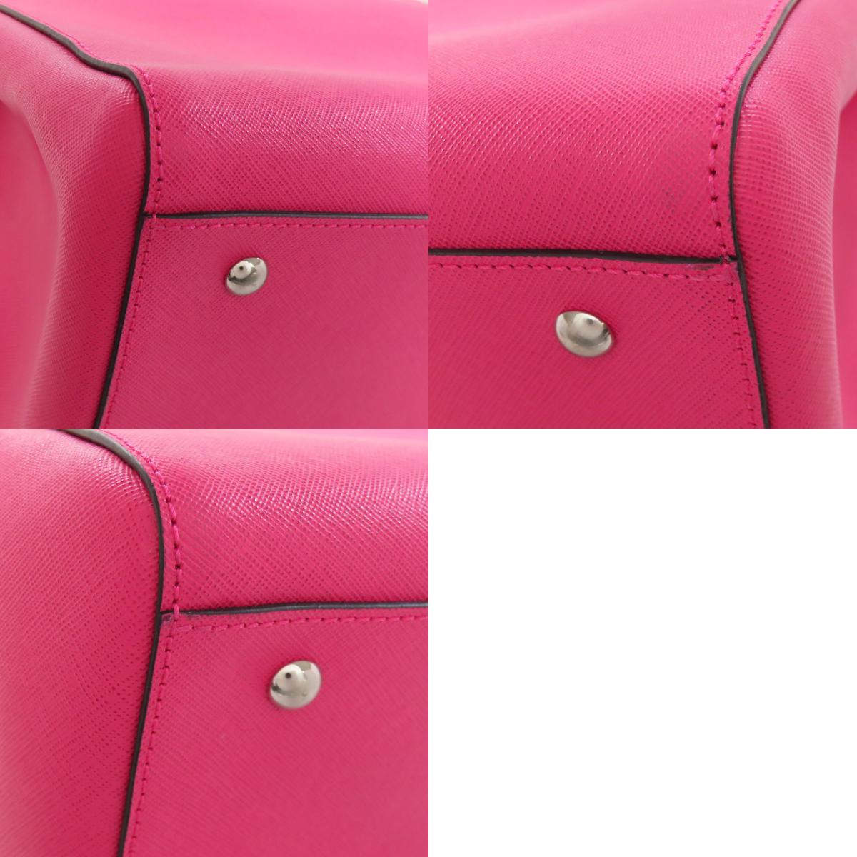 MCM エムシーエム ロゴ 2WAY トートバッグ レザー レディース 中古
