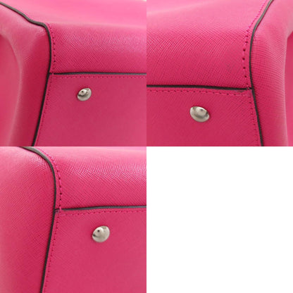MCM エムシーエム ロゴ 2WAY トートバッグ レザー レディース 中古