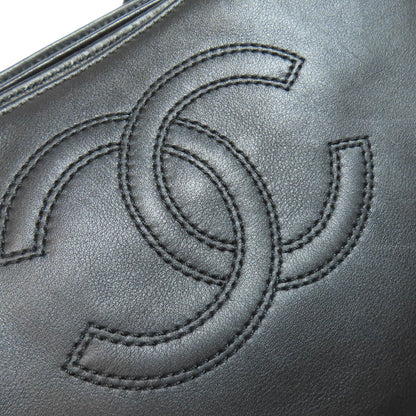 CHANEL シャネル ココマーク トートバッグ カーフ レディース 中古
