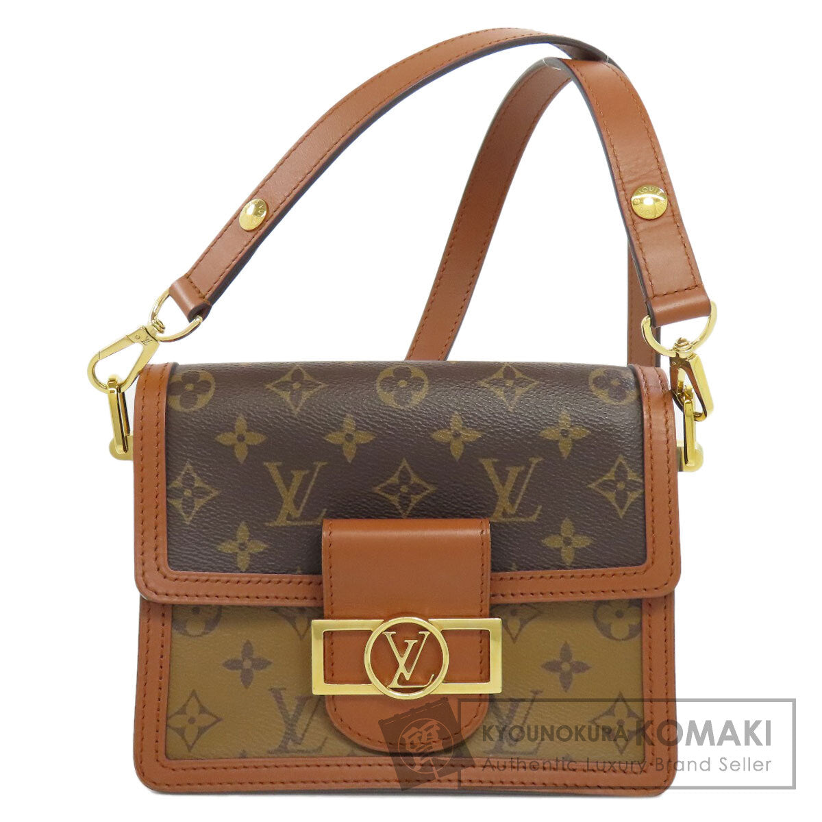 LOUIS VUITTON ルイヴィトン M45959 ドーフィーヌMINI ショルダーバッグ モノグラムリバース レディース 中古