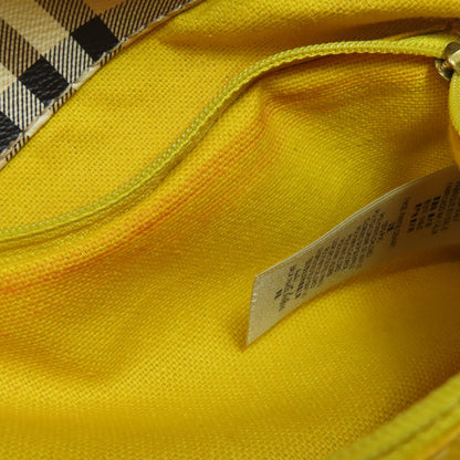 BURBERRY バーバリー ノバチェック トートバッグ PVC レディース 中古